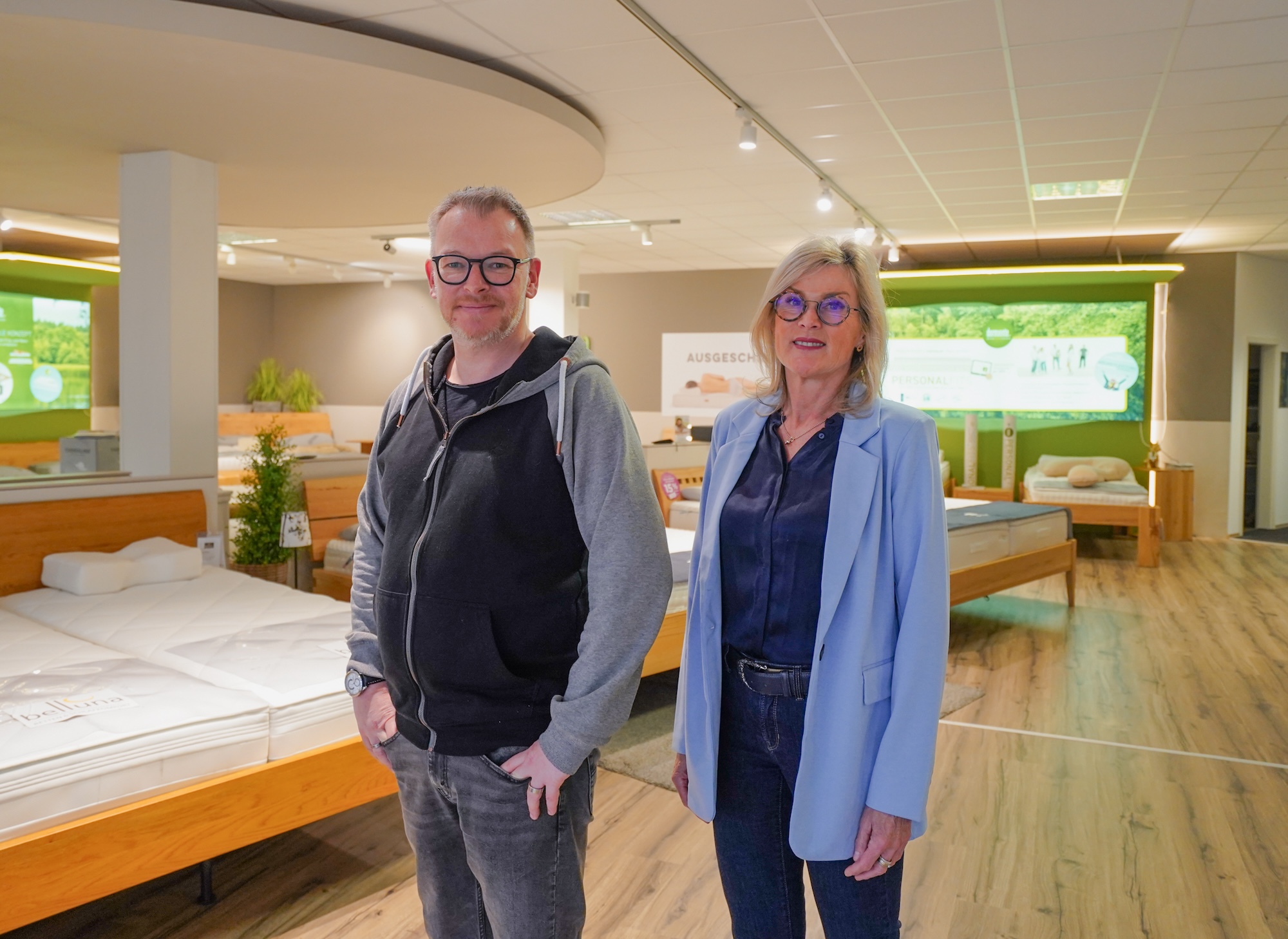 Persönliche Beratung im belluna Studio.